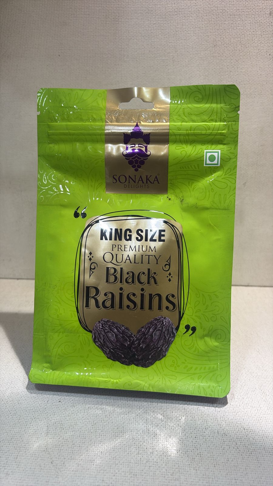 KING SIZE SONAKA ( BLACK RAISINS )